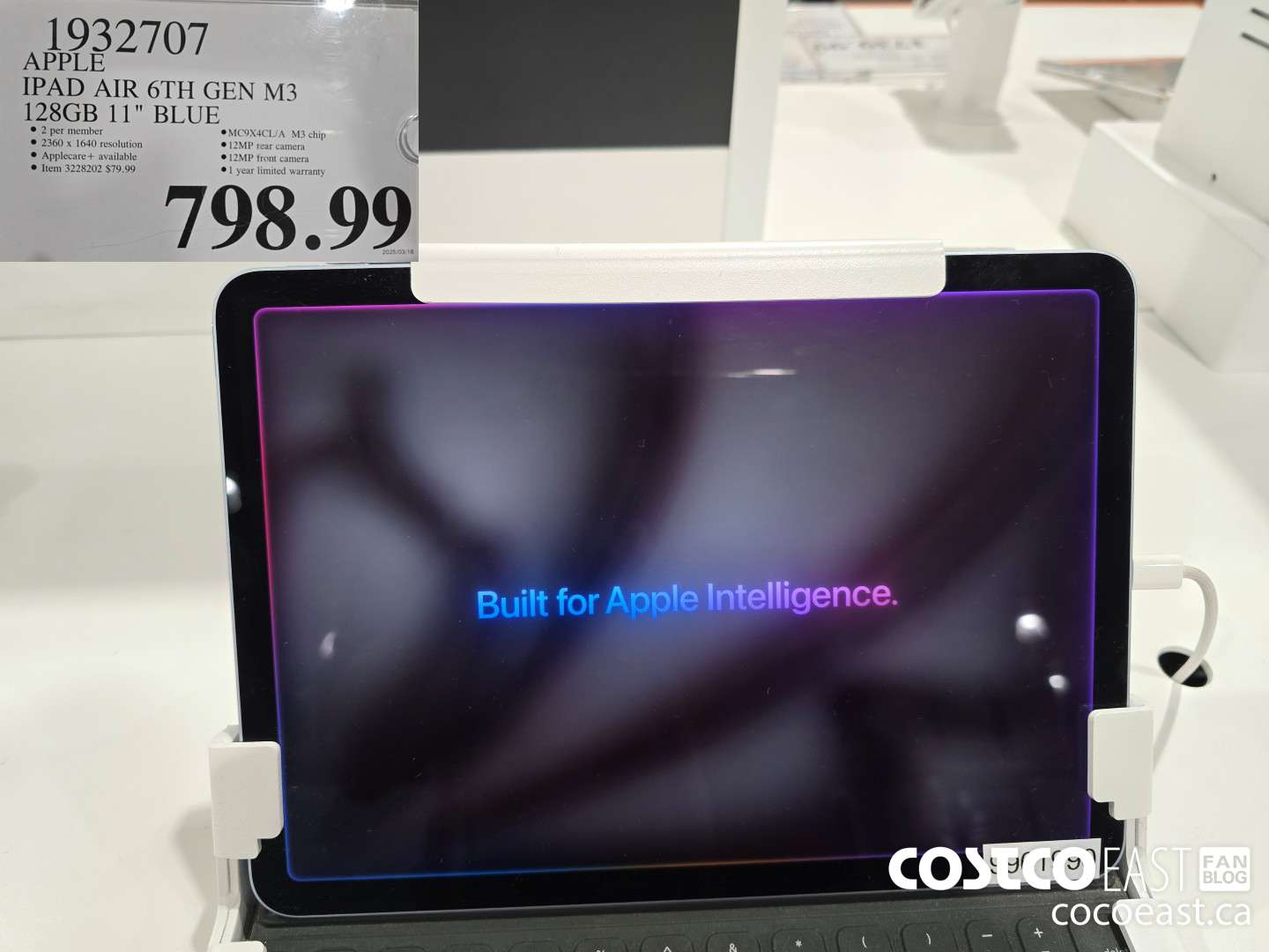 1932707 APPLE IPAD AIR 6TH GEN M3 128GB 11