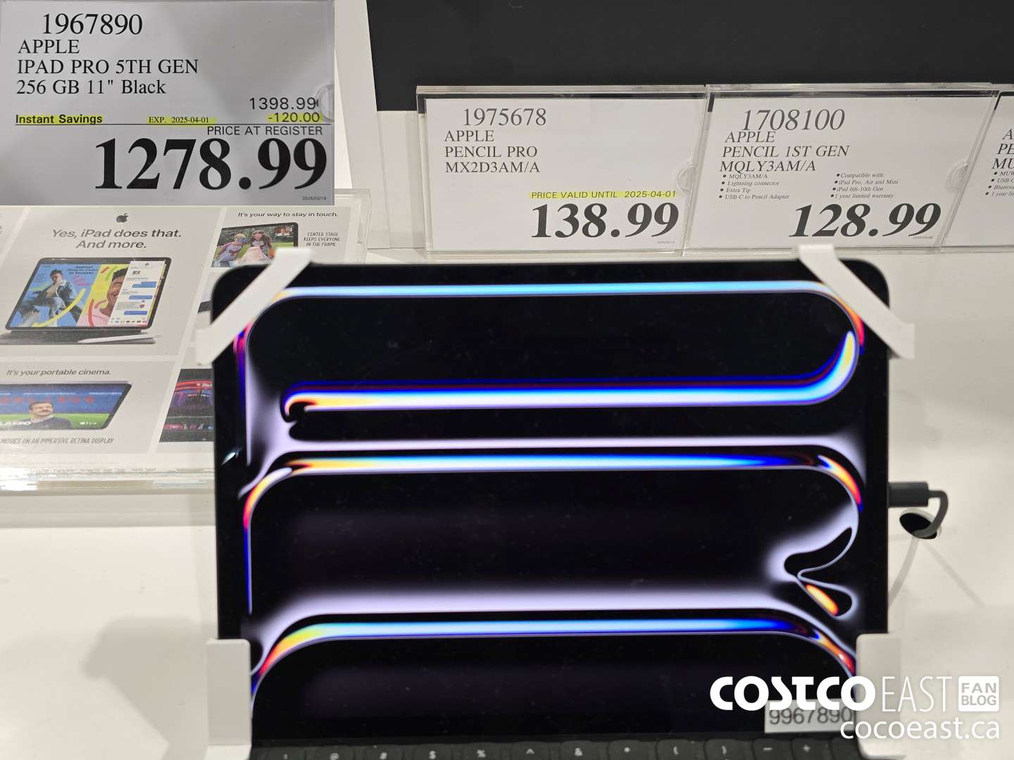 1967890 APPLE IPAD PRO 5TH GEN 256GB 11 IN