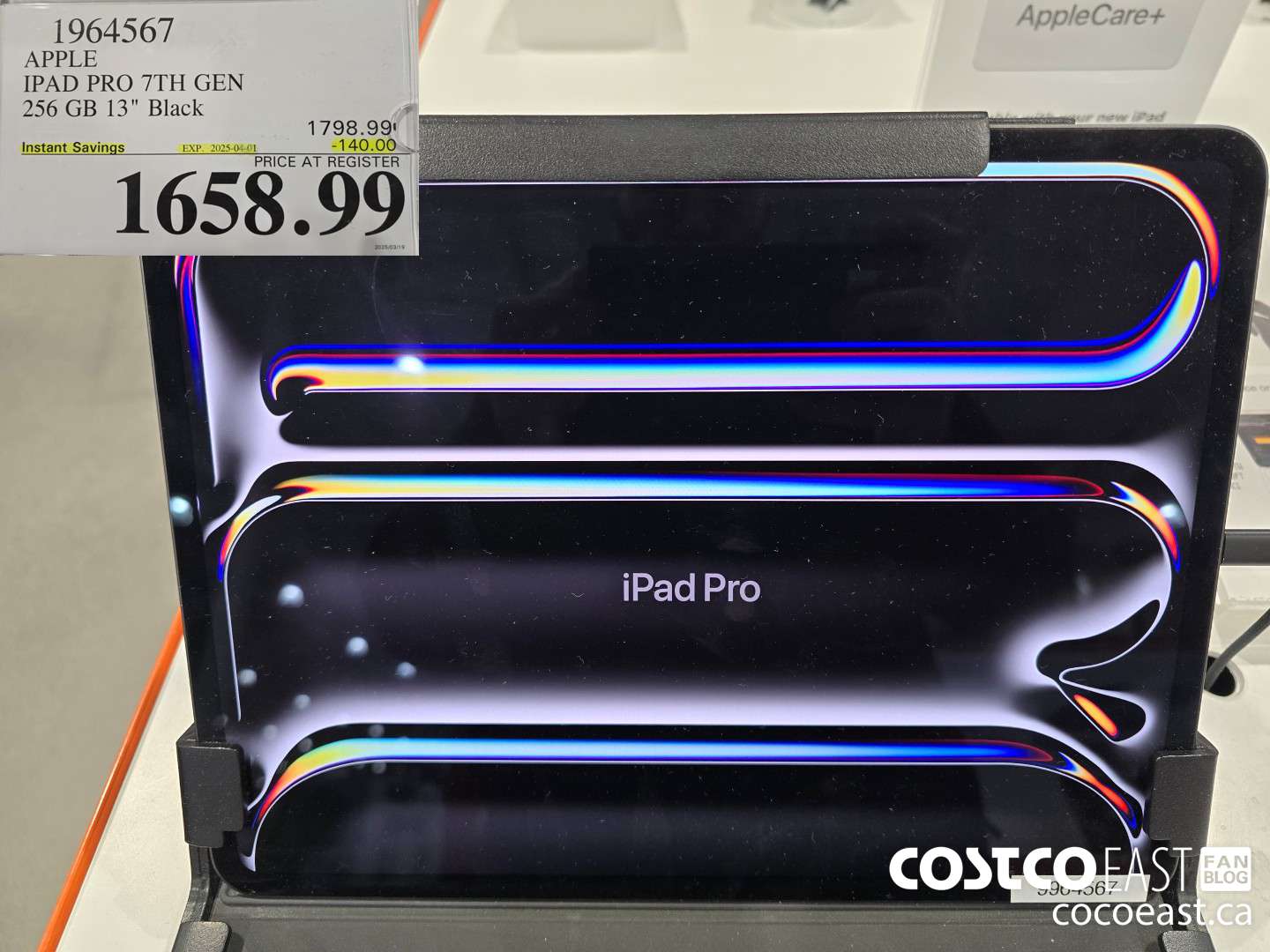 1964567 APPLE IPAD PRO 7TH GEN 256GB 13