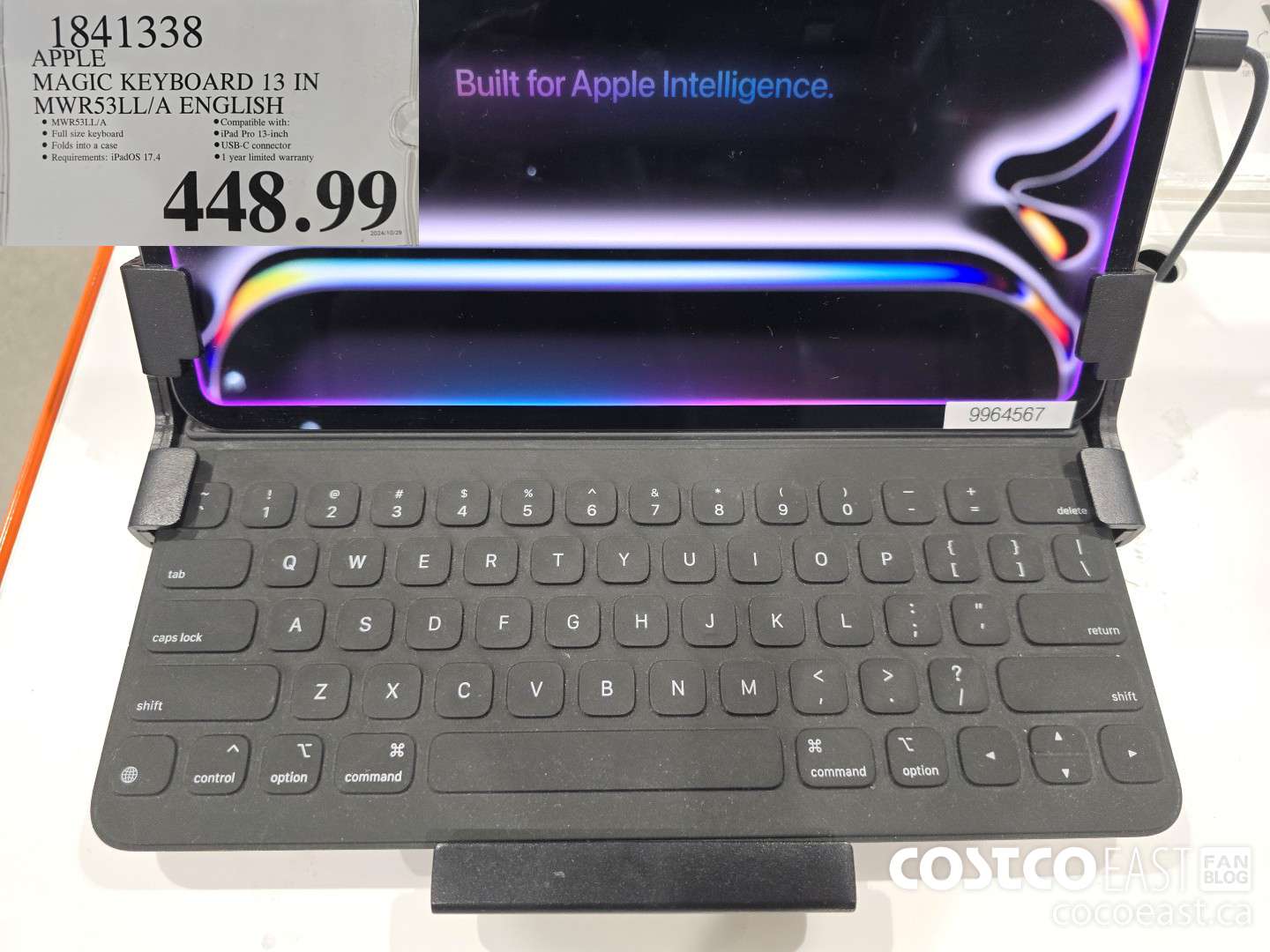 1841338 APPLE MAGIC KEYBOARD 13 IN MWRS53LL/A ENGLISH $448.99