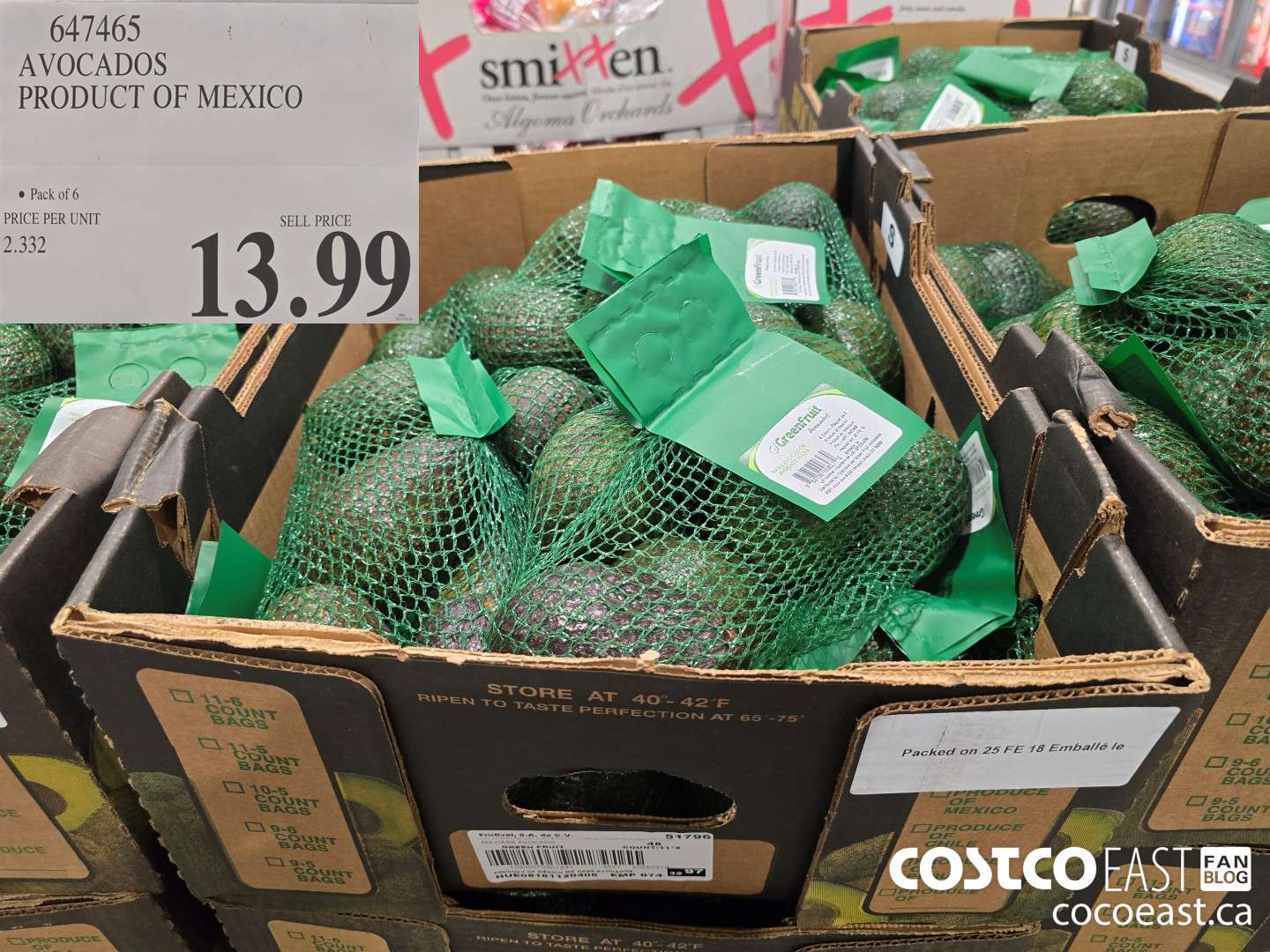 647465 AVOCADOS PRODUCT OF MEXICO $13.99