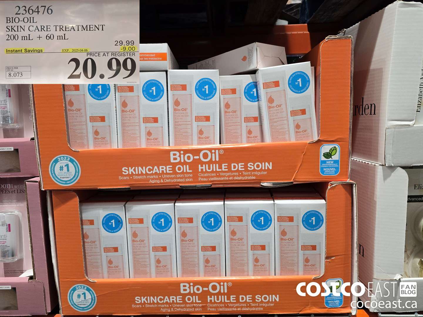 236476 BIO-OIL SKIN CARE TREATMENT 200 mL + 60 mL ($9.00 INSTANT SAVINGS EXPIRES ON 2025-04-06) $20.99