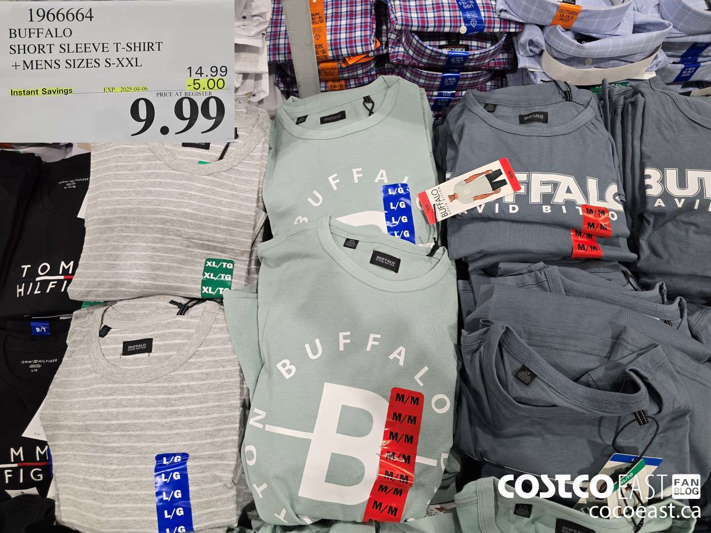 1966664 BUFFALO SHORT SLEEVE T-SHIRT +MENS SIZES S-XXL ($5.00 INSTANT SAVINGS EXPIRES ON 2025-04-06) $9.99