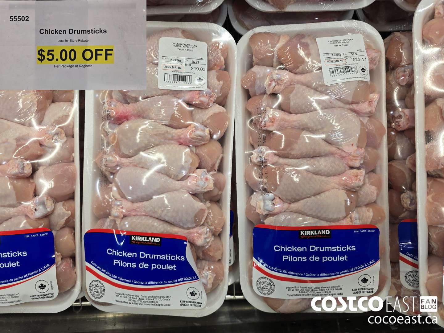 55502 Chicken Drumsticks ($5.00 INSTANT SAVINGS)