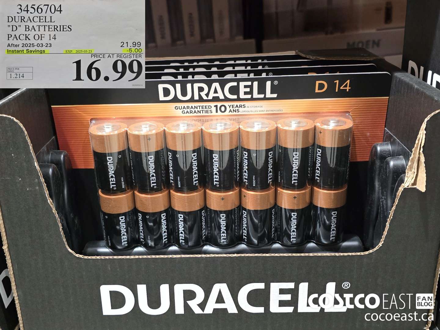 3456704 DURACELL 