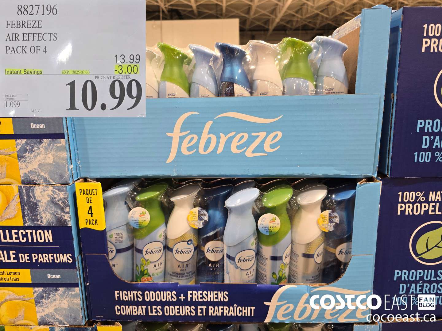 8827196 FEBREZE AIR EFFECTS PACK OF 4 ($3.00 INSTANT SAVINGS EXPIRES ON 2025-03-30) $10.99
