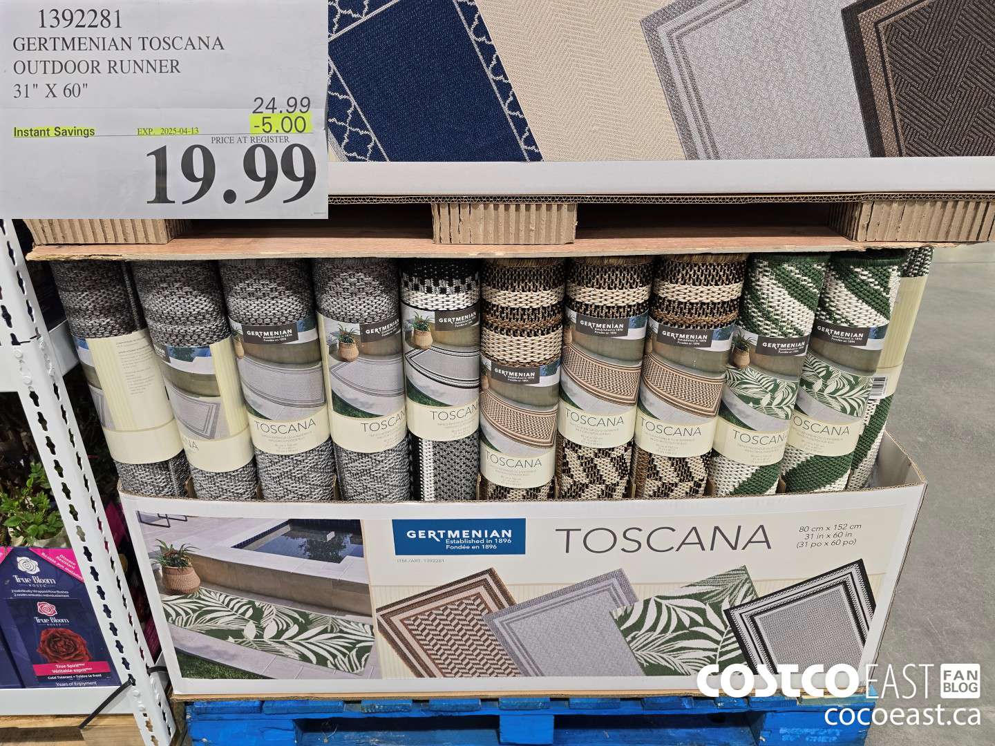 1392281 GERTMENIAN TOSCANA OUTDOOR RUNNER 31