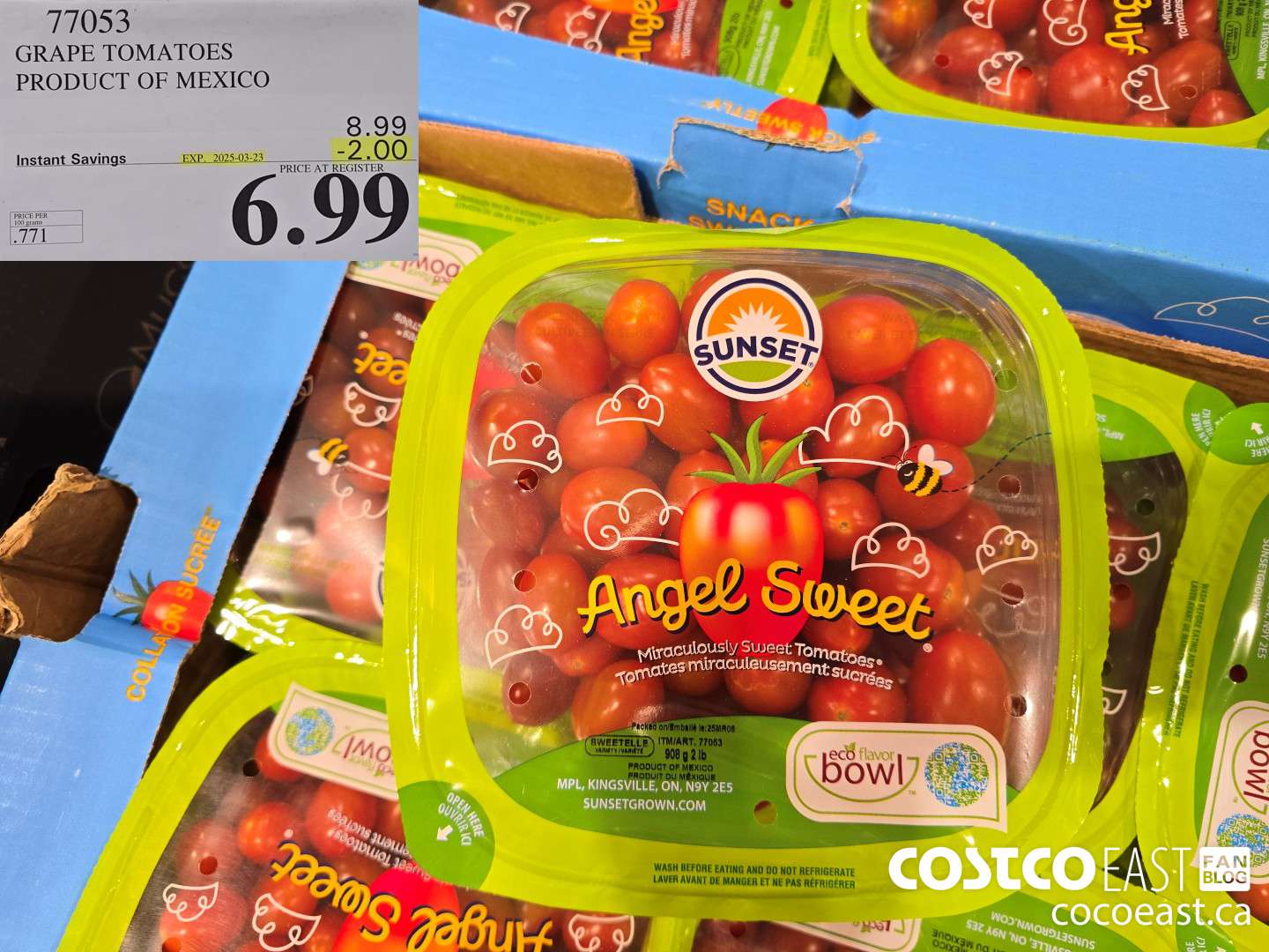 77053 GRAPE TOMATOES PRODUCT OF MEXICO ($2.00 INSTANT SAVINGS EXPIRES ON 2025-03-23) $6.99