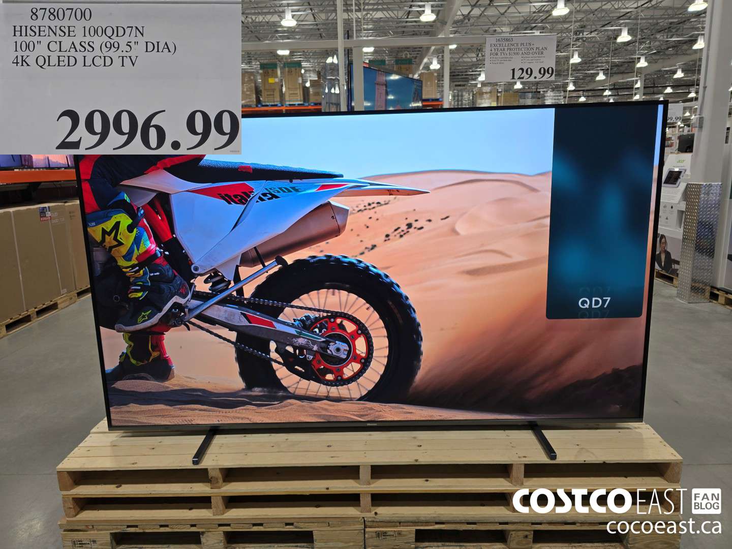 8780700 HISENSE 100QD7N 100