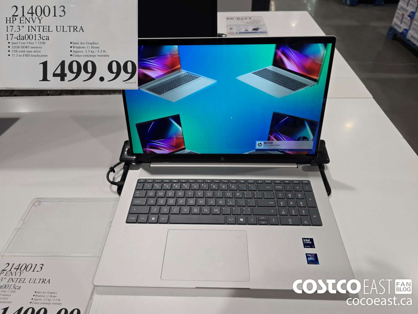 2140013 HP ENVY 17.3