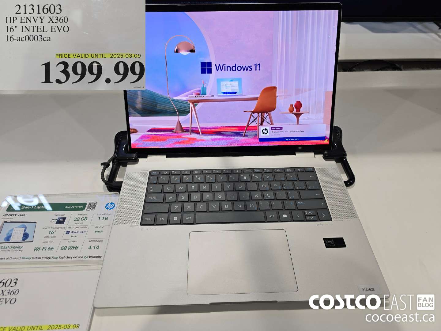 2131603 HP ENVY X360 16