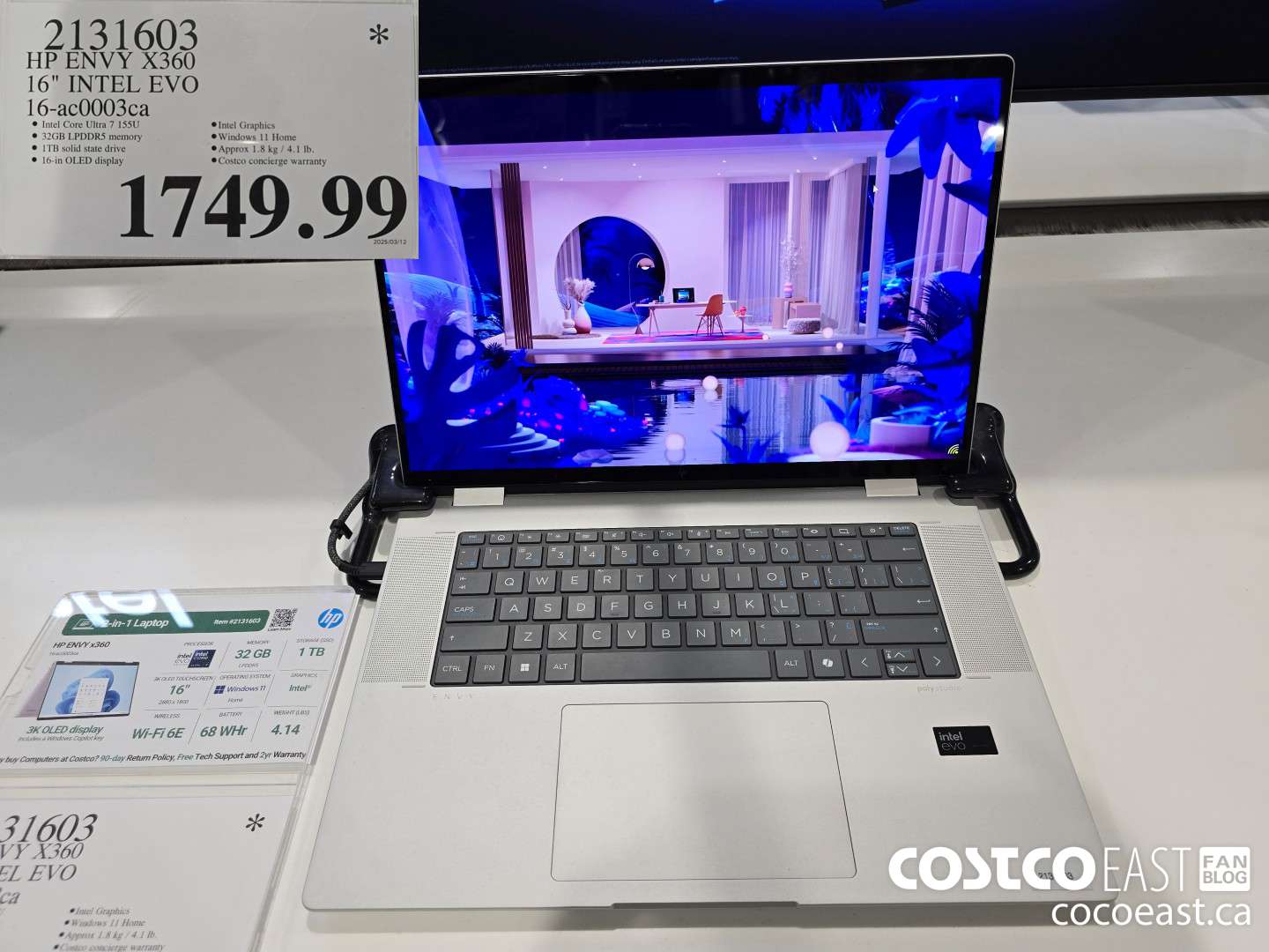 2131603 HP ENVY X360 16