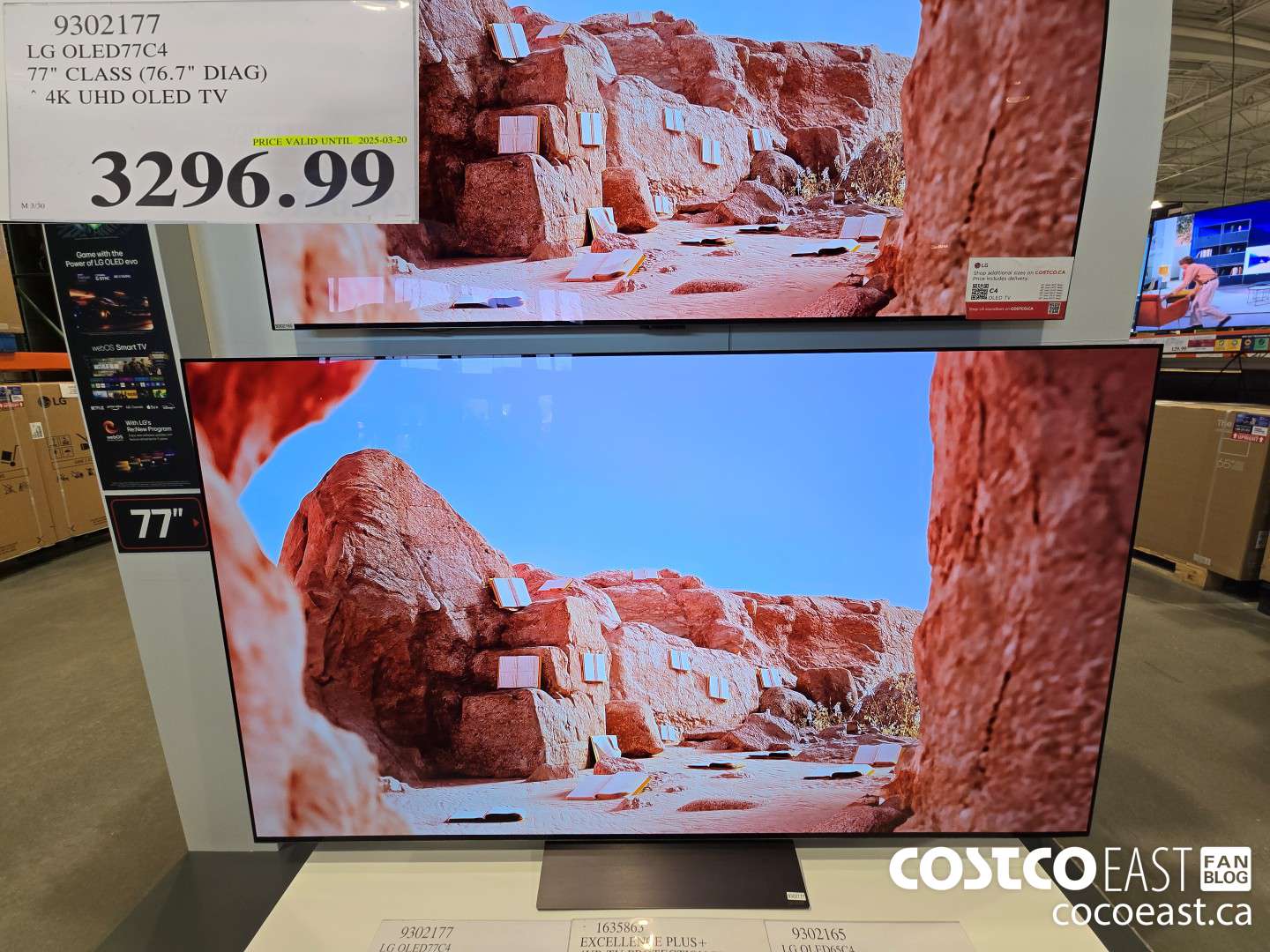 9302177 LG OLED77C4 77