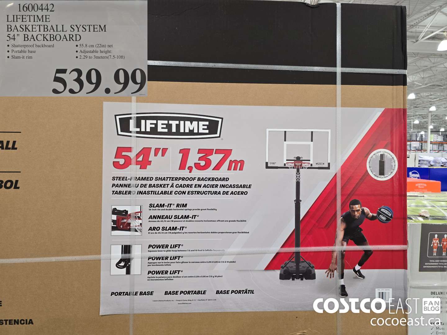 1600442 LIFETIME PRODUCTS BASKETBALL SYSTEM 54