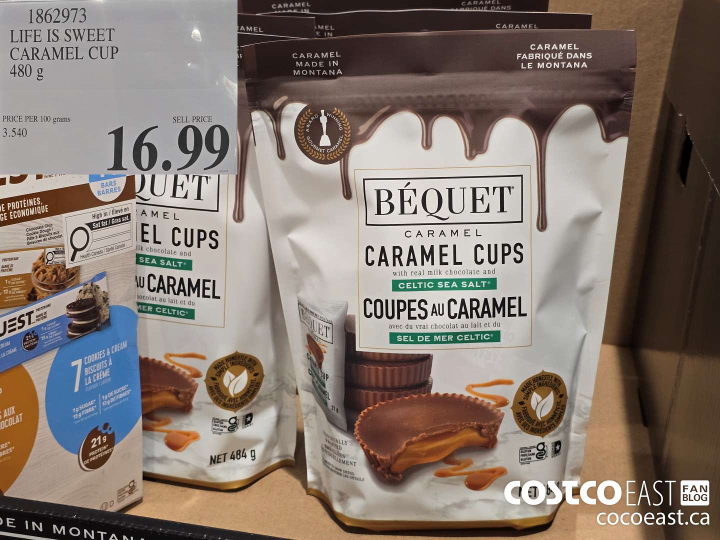 1862973 LIFE IS SWEET CARAMEL CUP 480 g $16.99