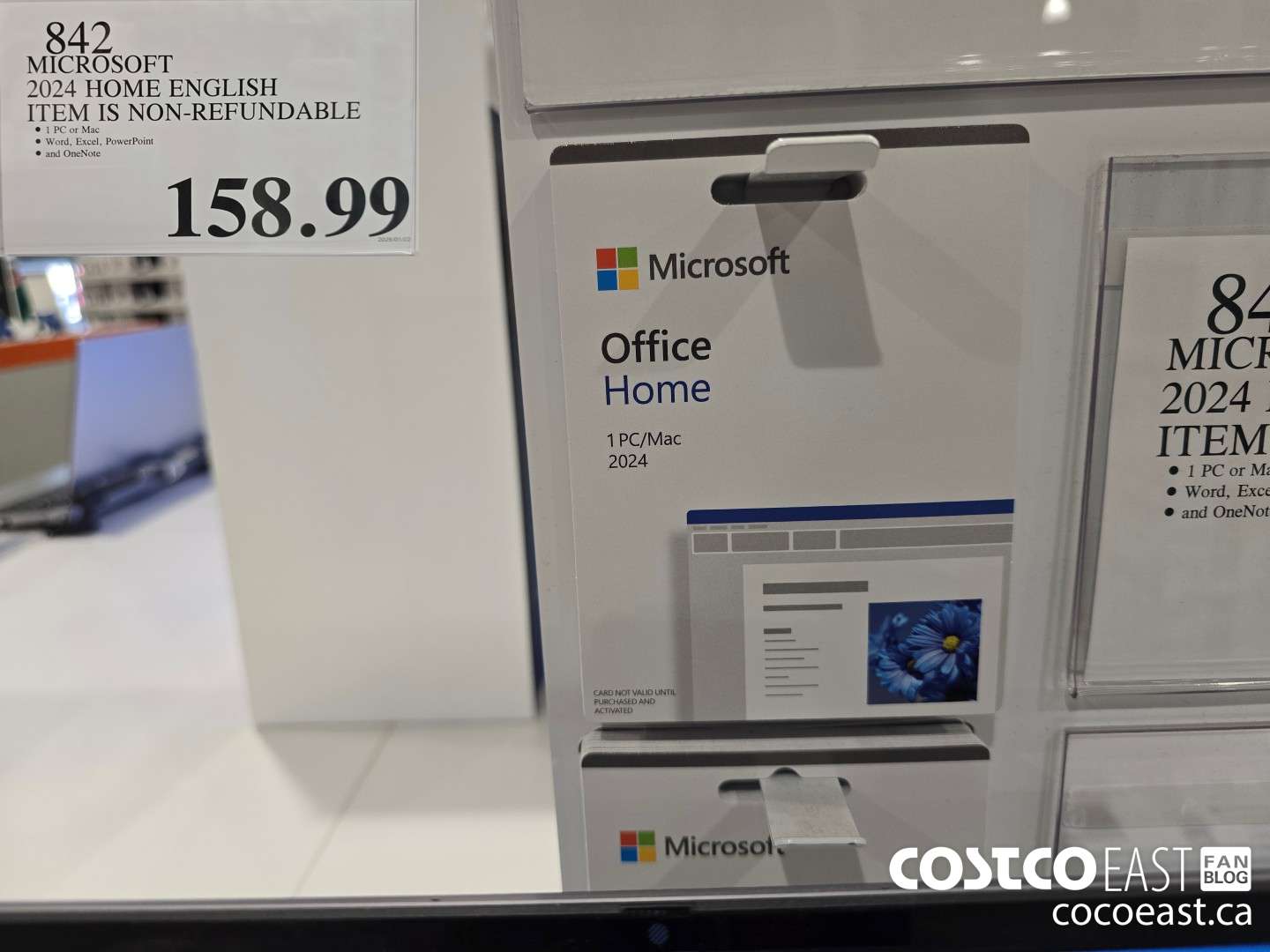 842 MICROSOFT MICROSOFT 2024 HOME ENGLISH ITEM IS NON-REFUNDABLE $158.99