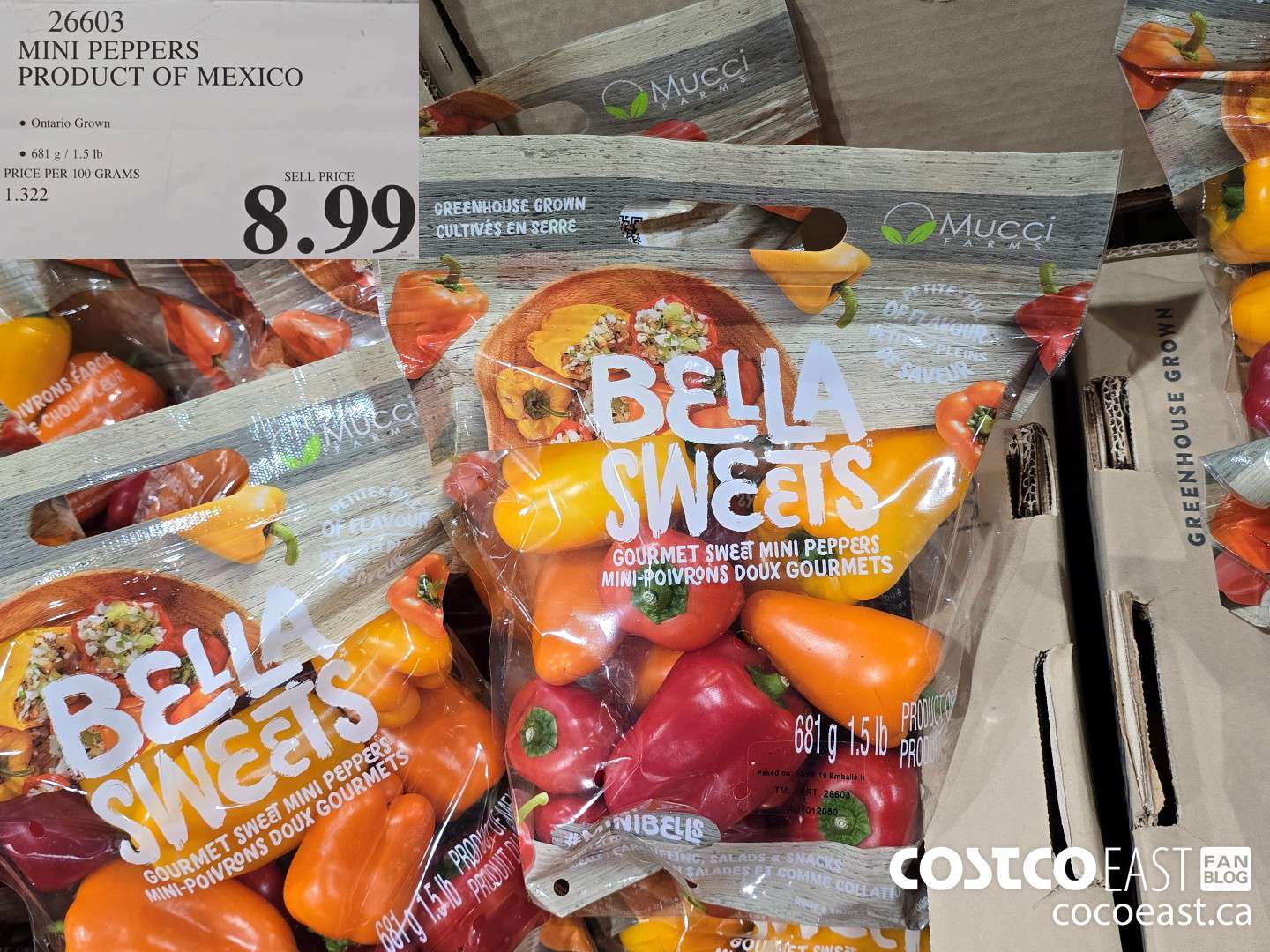 26603 MINI PEPPERS PRODUCT OF MEXICO $8.99