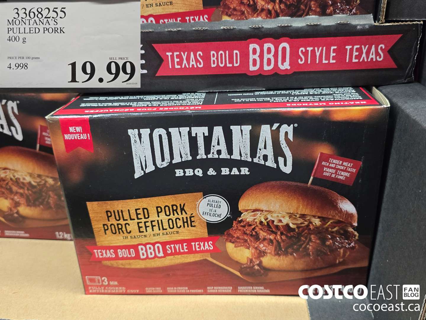 3368255 MONTANA'S PULLED PORK 400 g $19.99