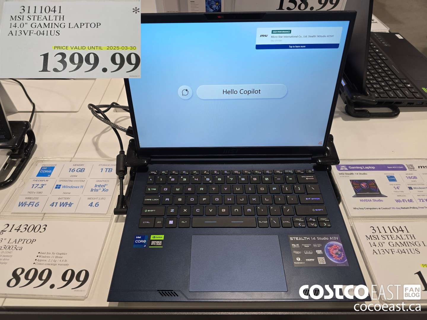 3111041 MSI STEALTH 14.0