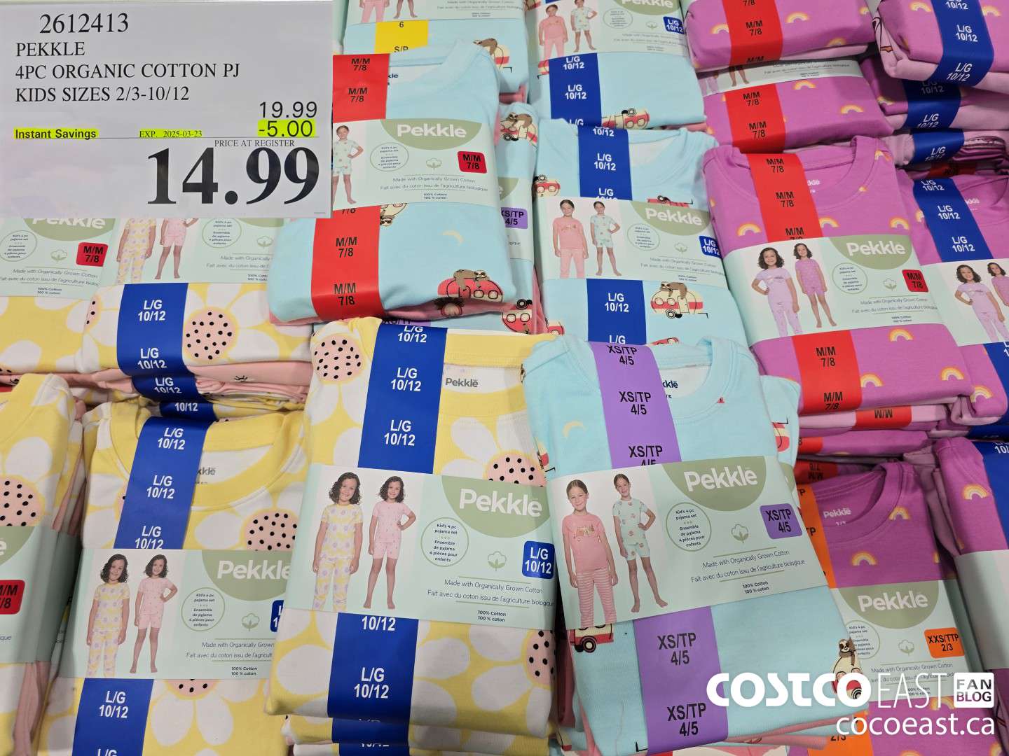 2612413 PEKKLE 4PC ORGANIC COTTON PJ BOYS SIZES 2/3-10/12 ($5.00 INSTANT SAVINGS EXPIRES ON 2024-03-23) $14.99