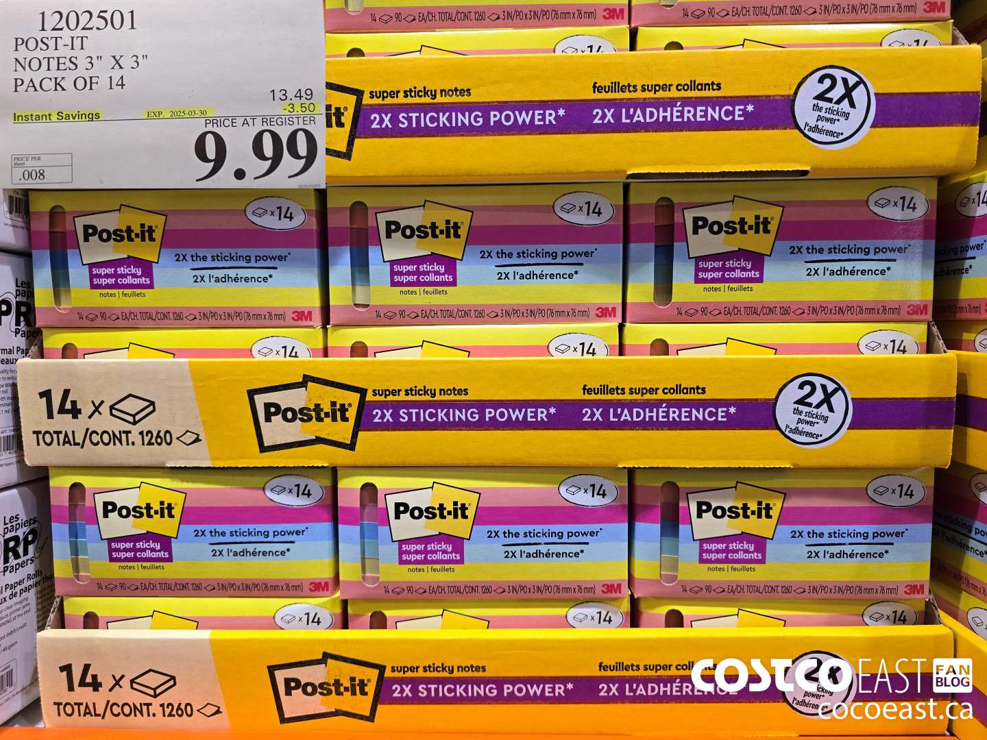 1202501 POST-IT NOTES 3