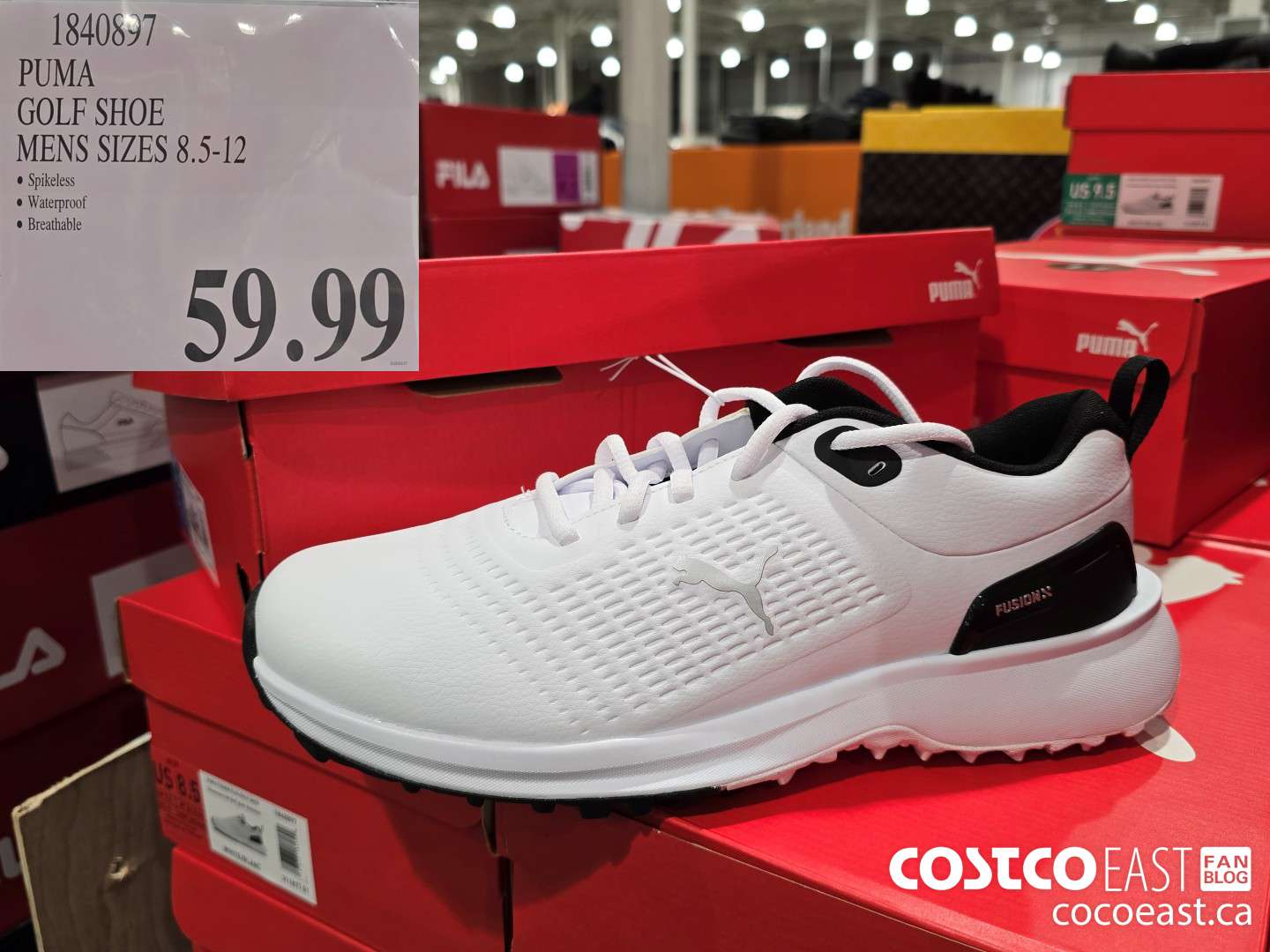 1840897 PUMA GOLF SHOE MENS SIZES 8.5-12  $59.99