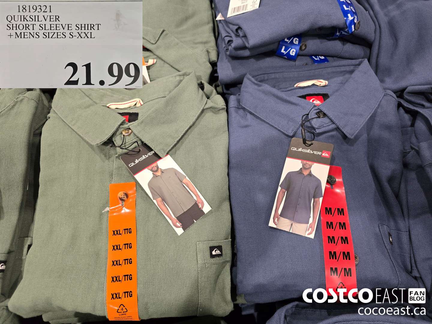 1819321 QUIKSILVER SHORT SLEEVE SHIRT +MENS SIZES S-XXL $21.99