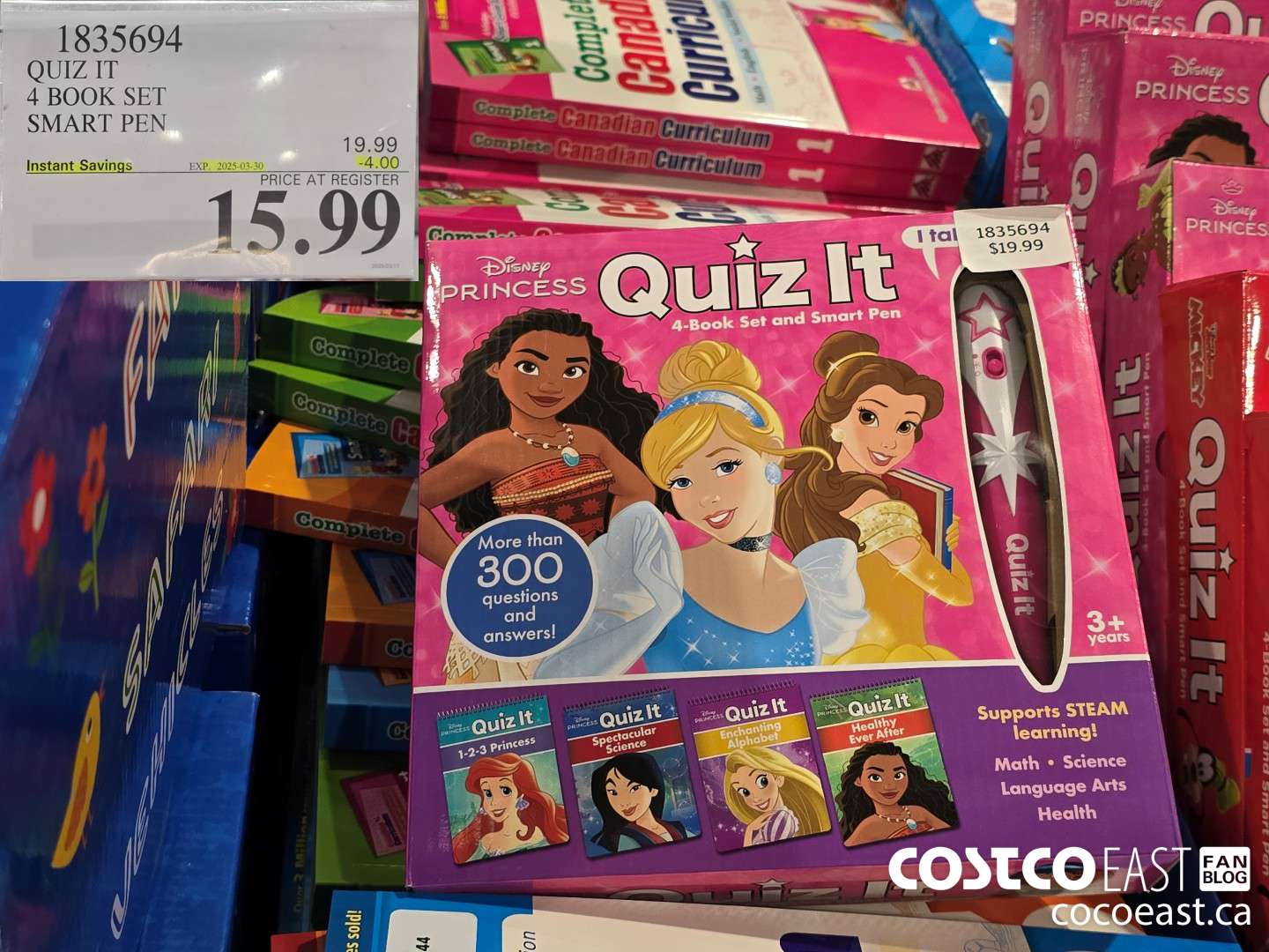 1835694 QUIZ IT 4 BOOK SET SMART PEN ($4.00 INSTANT SAVINGS EXPIRES ON 2025-03-30) $15.99