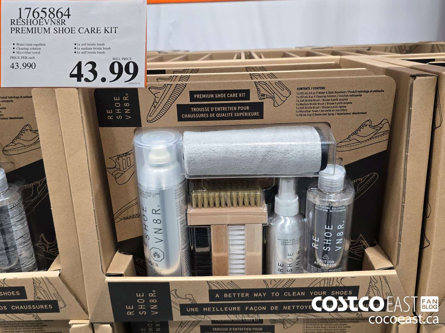 1765864 RESHOEVN8R PREMIUM SHOE CARE KIT $43.99