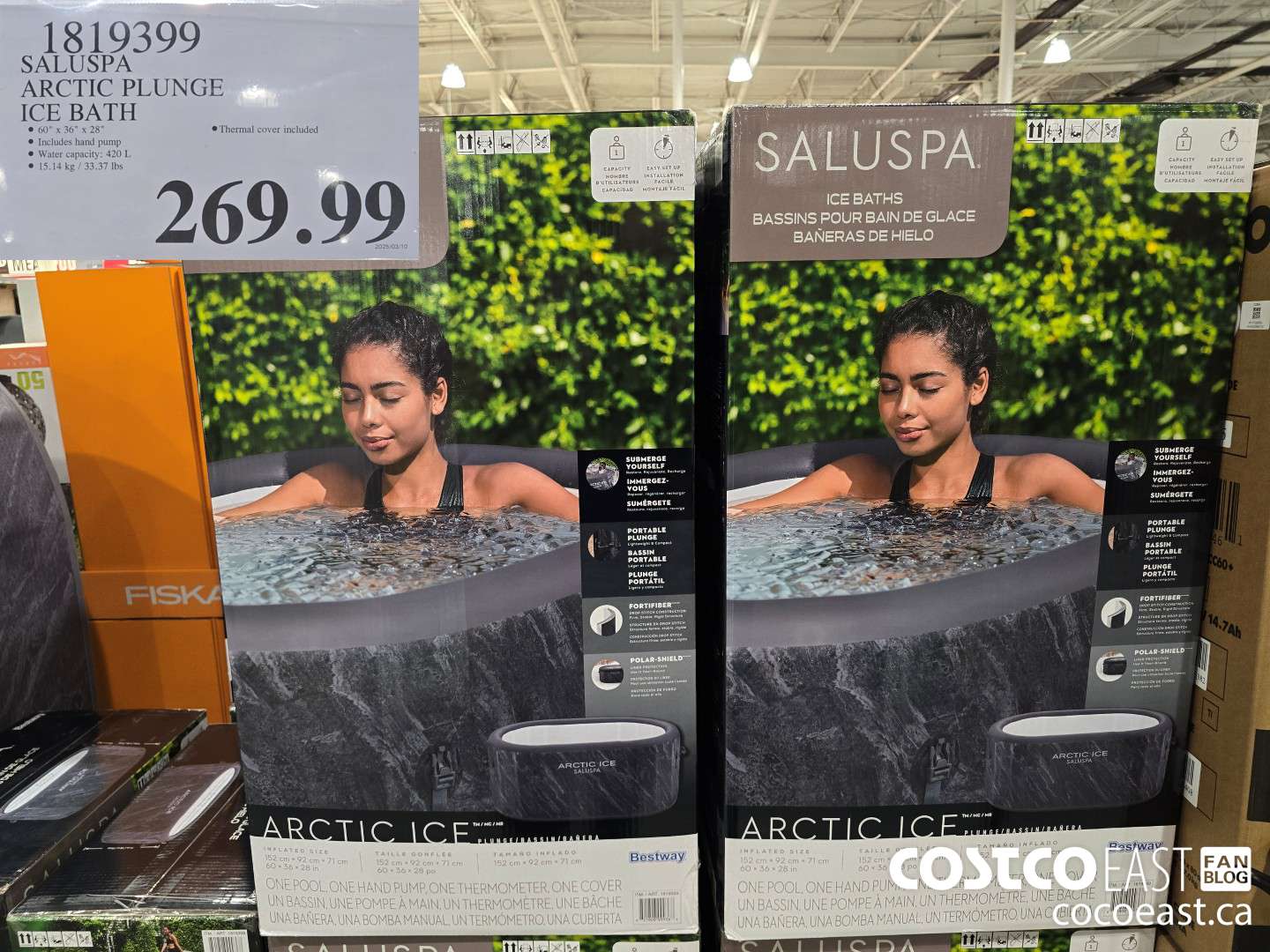 1819399 SALUSPA ARCTIC PLUNGE ICE BATH $269.99