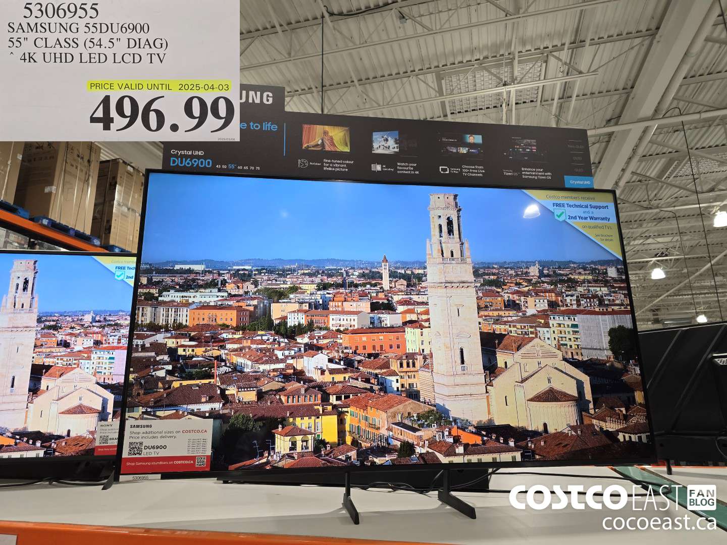 5306955 SAMSUNG 55DU6900 55