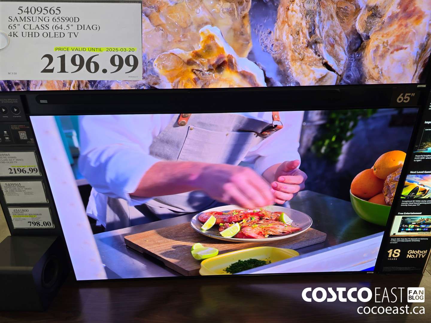 5409565 SAMSUNG 65S90D 65