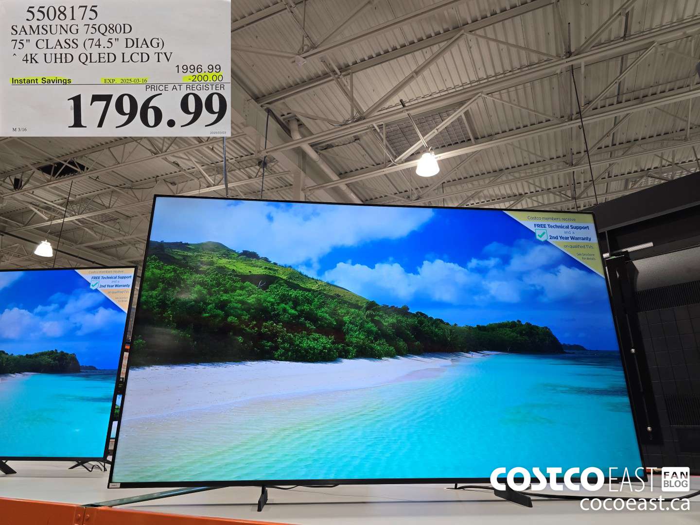 5508175 SAMSUNG 75Q80D 75