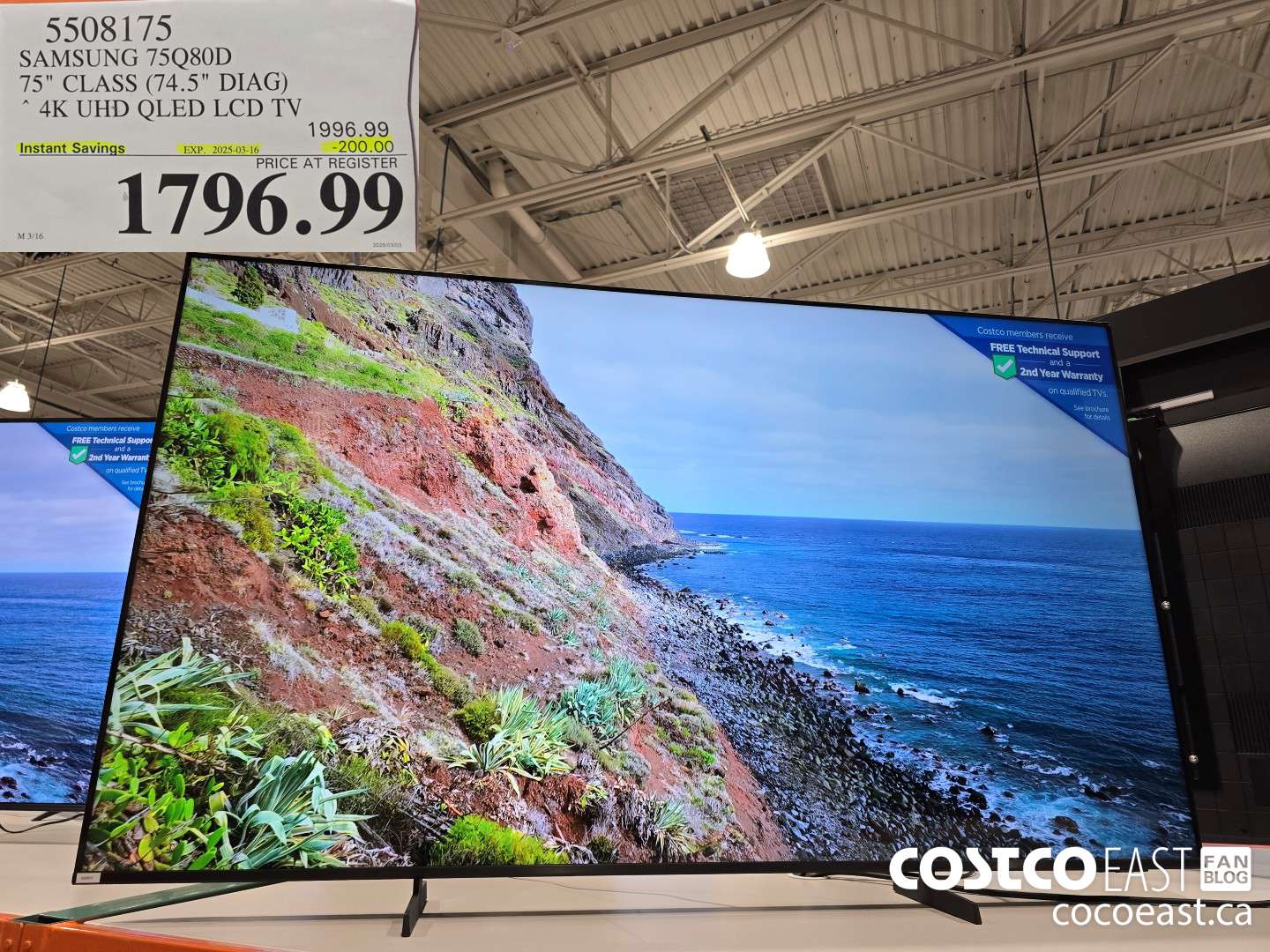 5508175 SAMSUNG 75Q80D 75