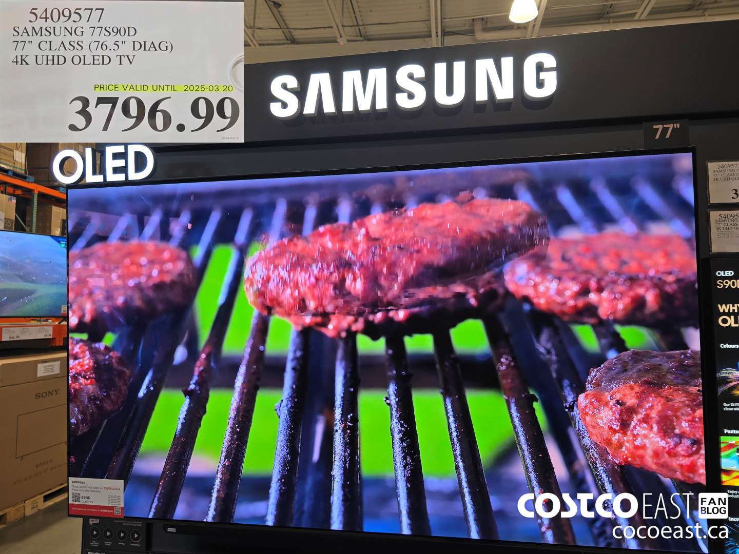 5409577 SAMSUNG 77S90D 77