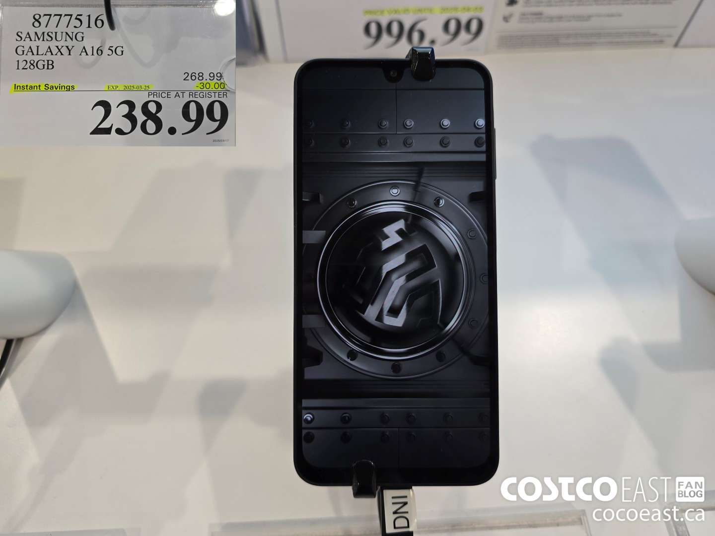 8777516 SAMSUNG GALAXY A16 5G 128GB ($30.00 INSTANT SAVINGS EXPIRES ON 2025-03-25) $238.99