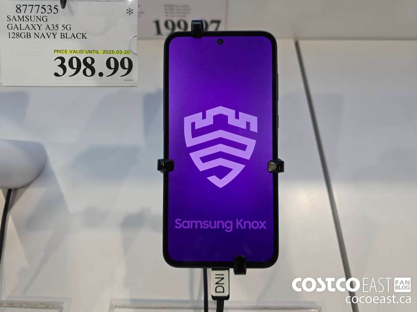 8777535 SAMSUNG GALAXY A35 5G 128GB NAVY BLACK $398.99