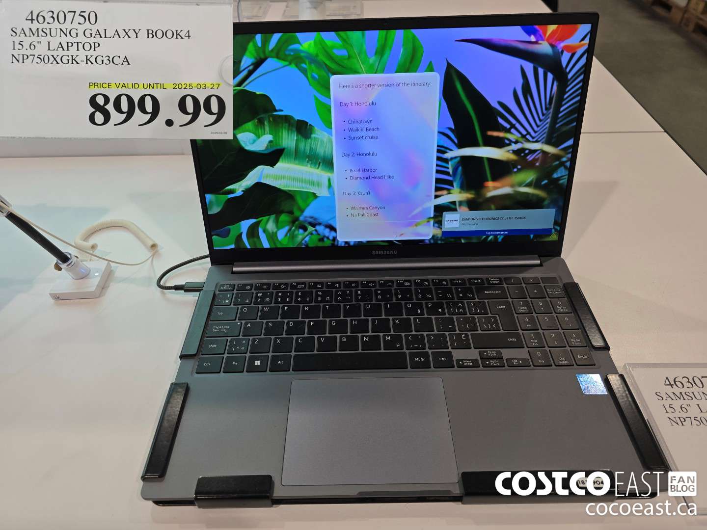 4630750 SAMSUNG GALAXY BOOK4 15.6