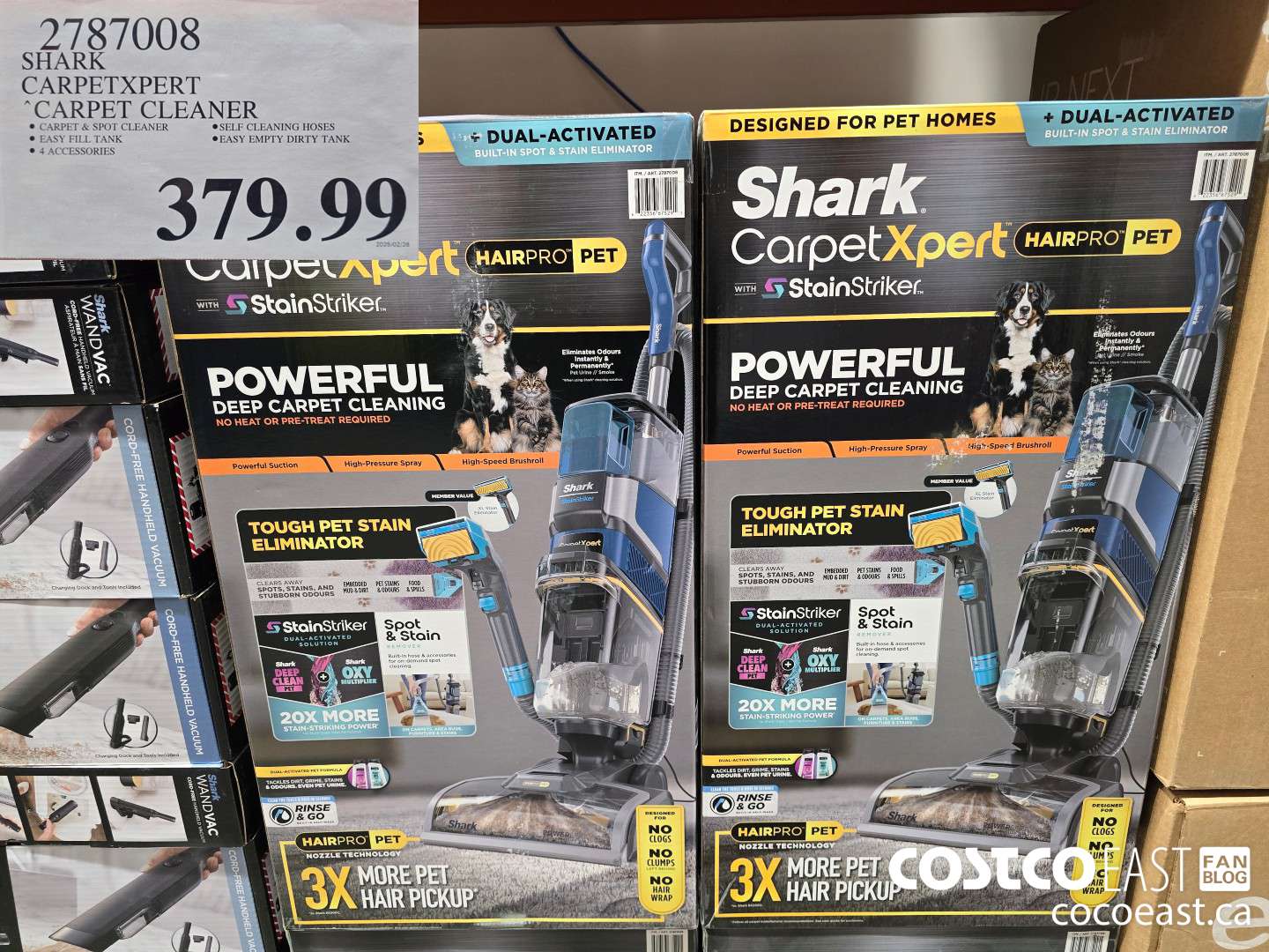 2787008 SHARK CARPETXPERT “CARPET CLEANER $379.99