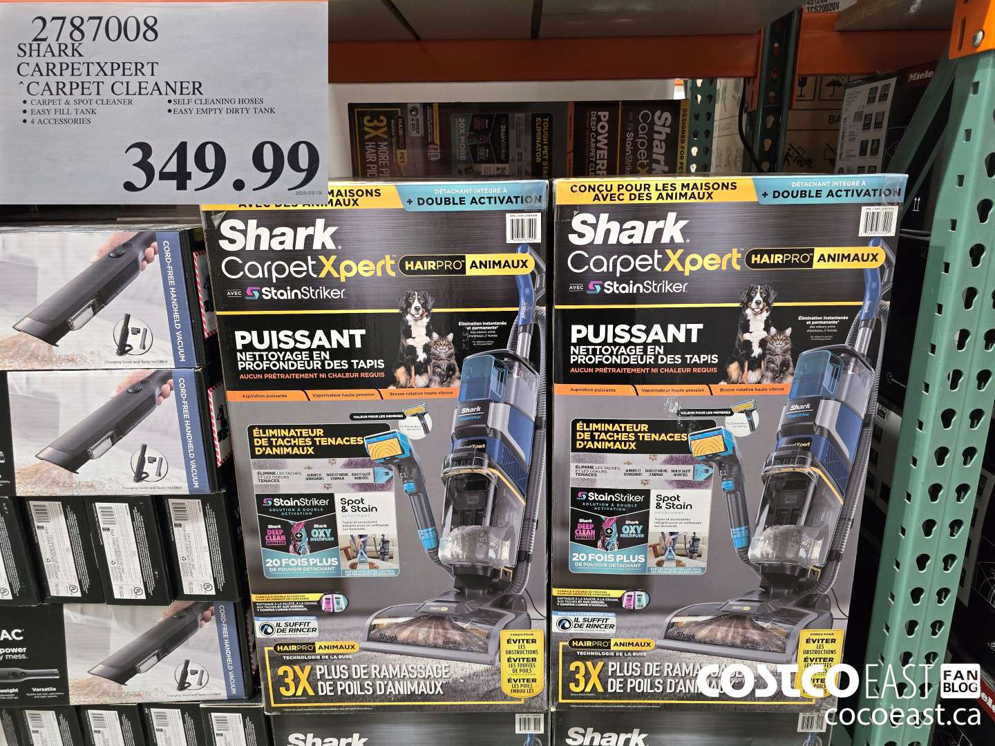 2787008 SHARK CARPETXPERT “CARPET CLEANER $349.99