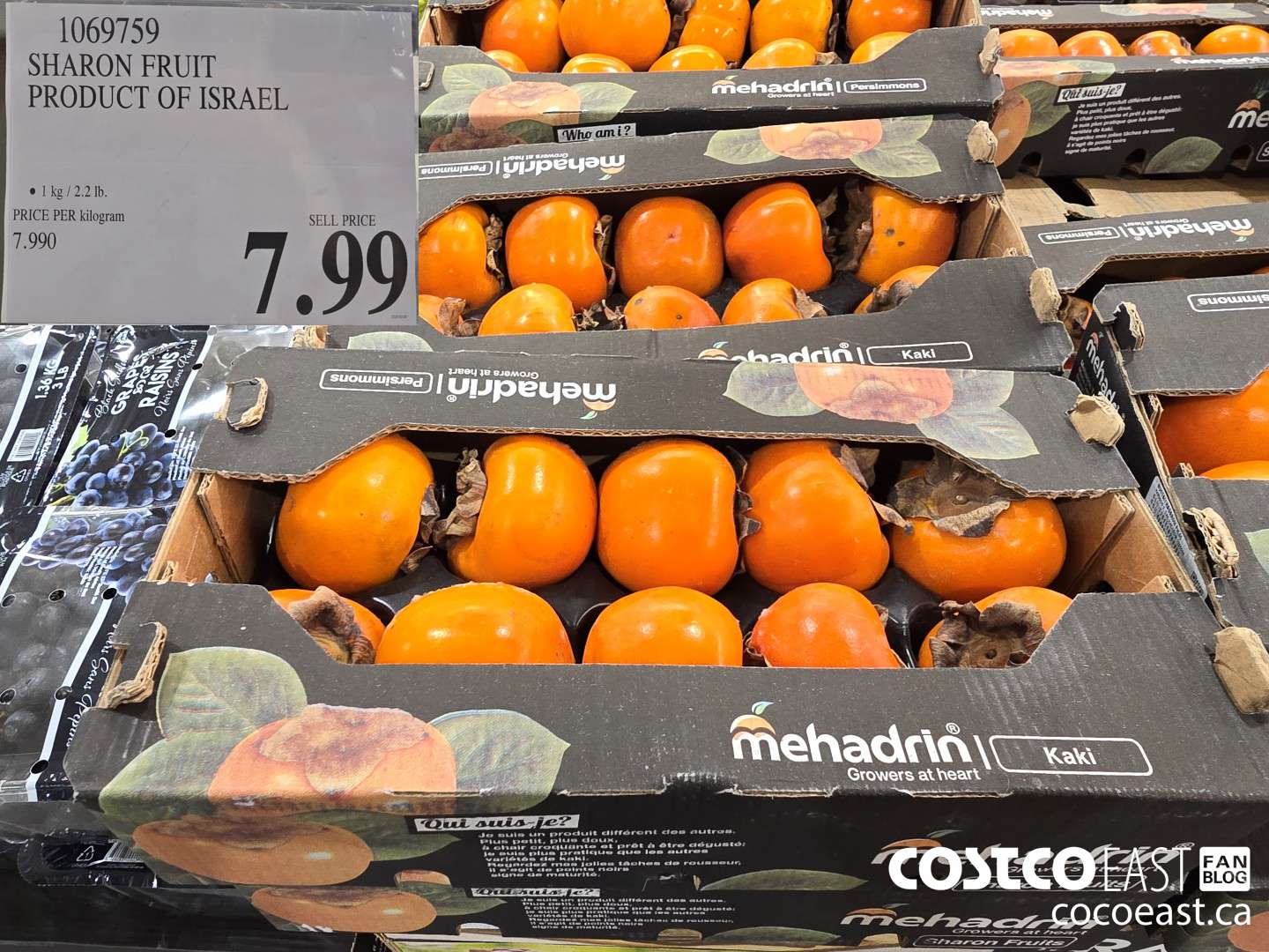 1069759 SHARON FRUIT PRODUCT OF ISRAEL $7.99