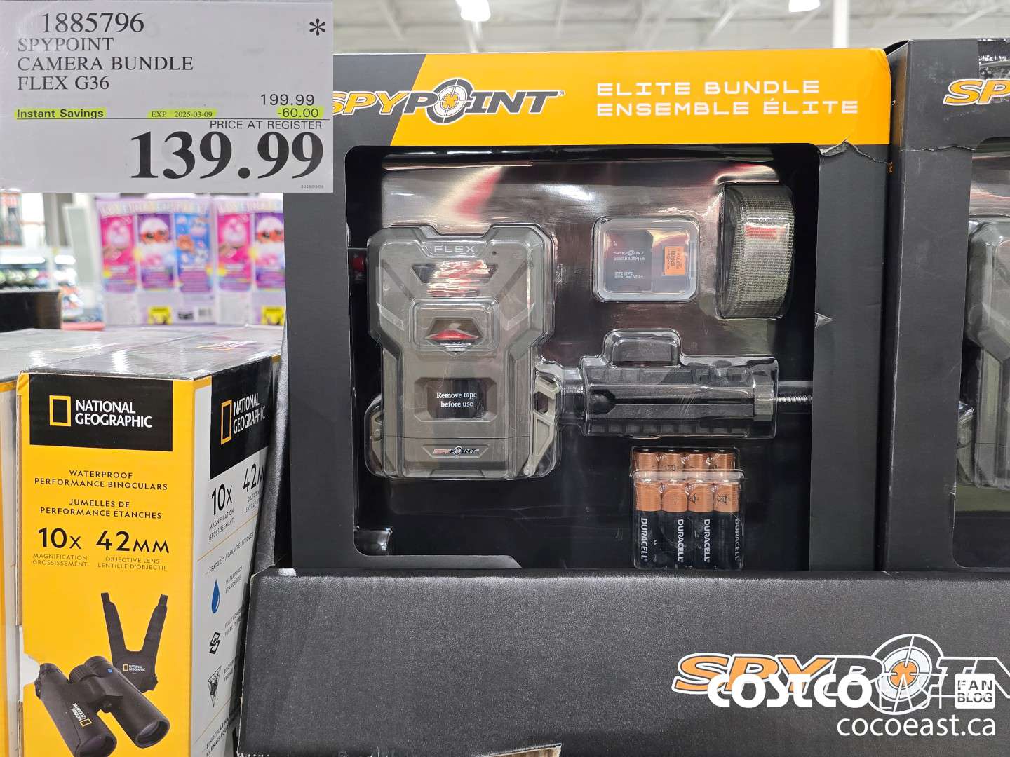 1885796 SPYPOINT CAMERA BUNDTE FLEX G36 ($60.00 INSTANT SAVINGS EXPIRES ON 2025-03-09) $139.99