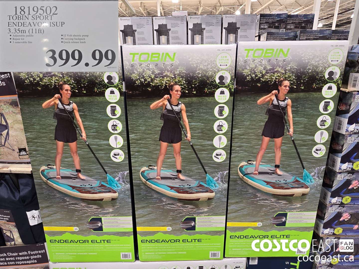 1819502 TOBIN SPORT ENDEAVOR ISUP 3.35M (11FT) $399.99