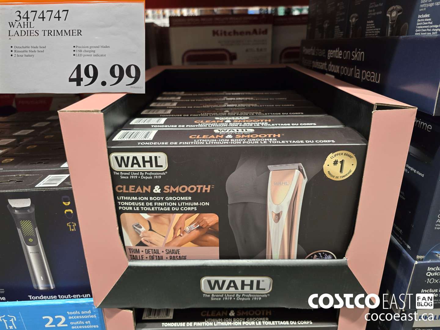 3474747 WAHL LADIES TRIMMER  $49.99