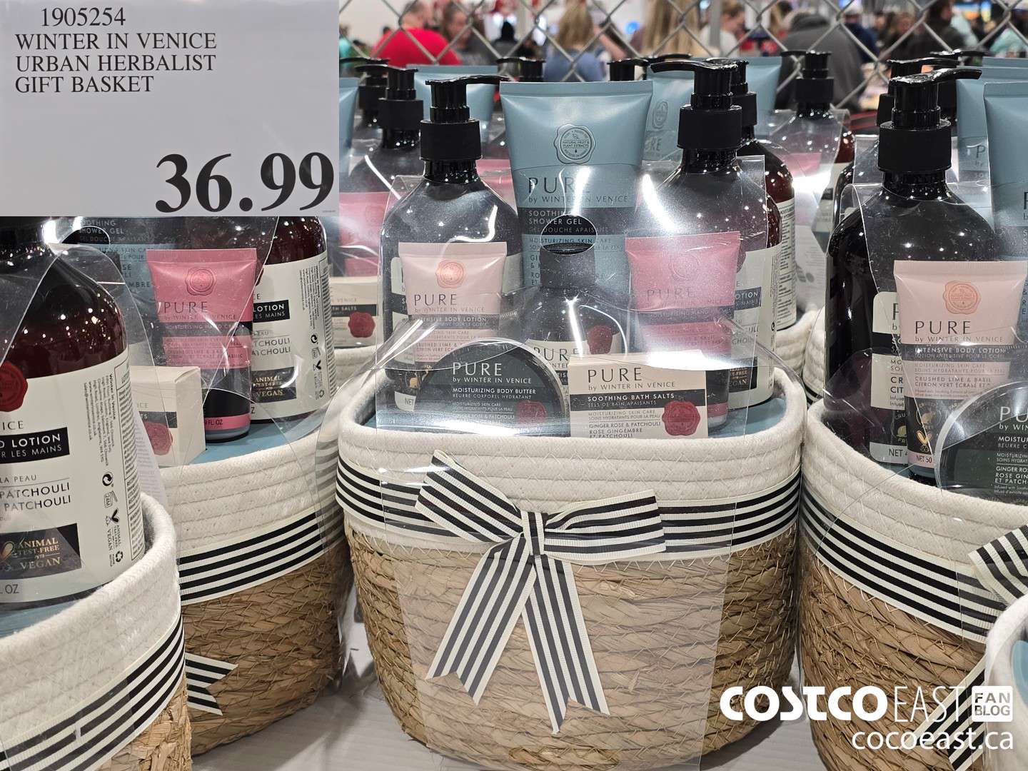 1905254 WINTER IN VENICE URBAN HERBALIST GIFT BASKET  $36.99