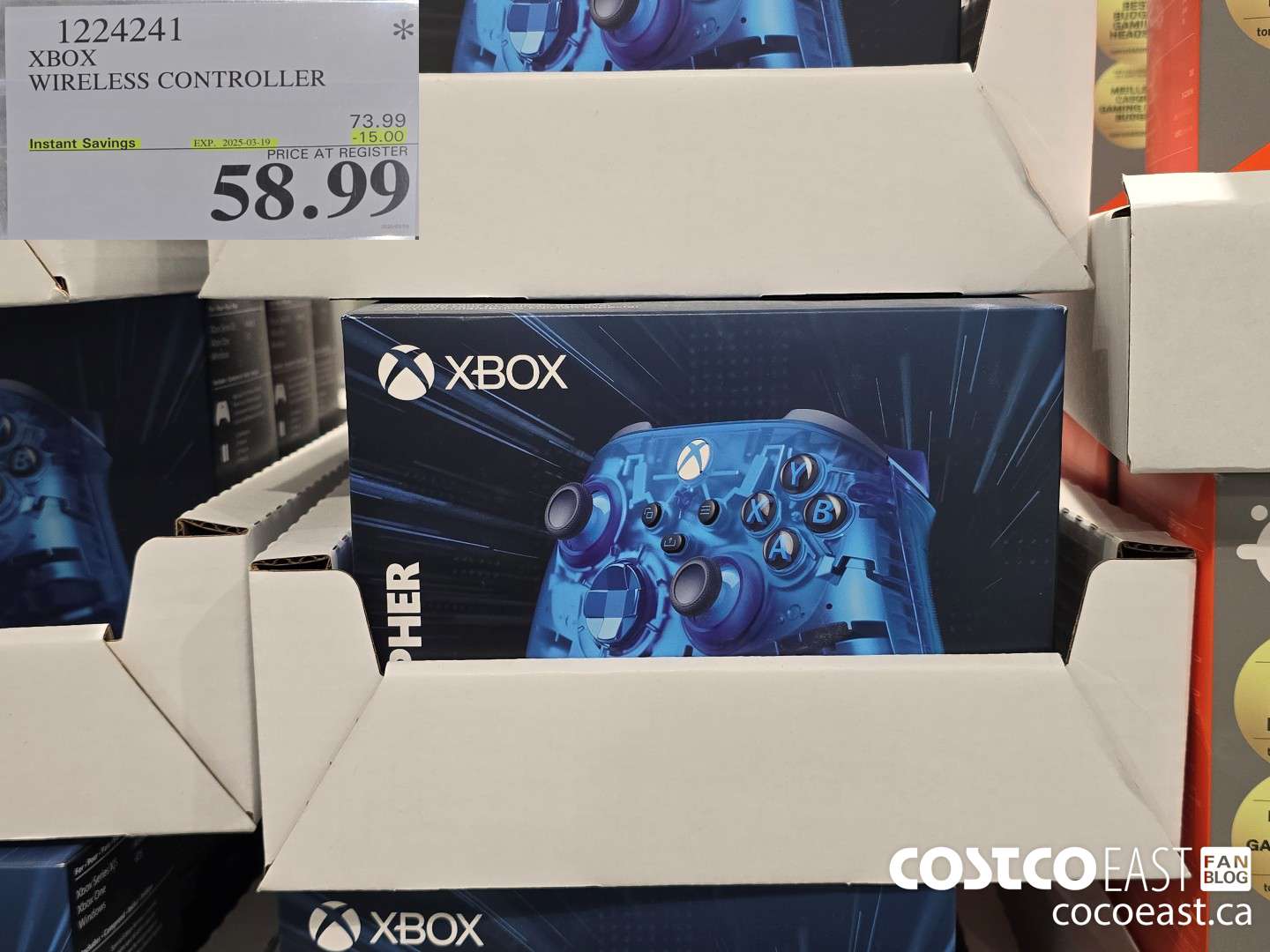 1224241 XBOX WIRELESS CONTROLLER ($15.00 INSTANT SAVINGS EXPIRES ON 2025-03-19) $58.99