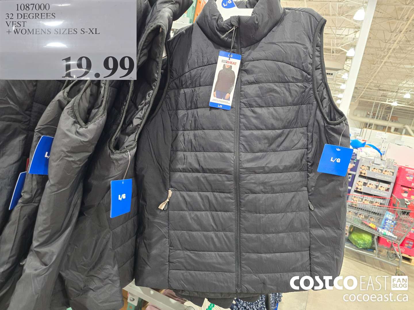 1087000 32 DEGREES VEST + WOMENS SIZES S-XL $19.99