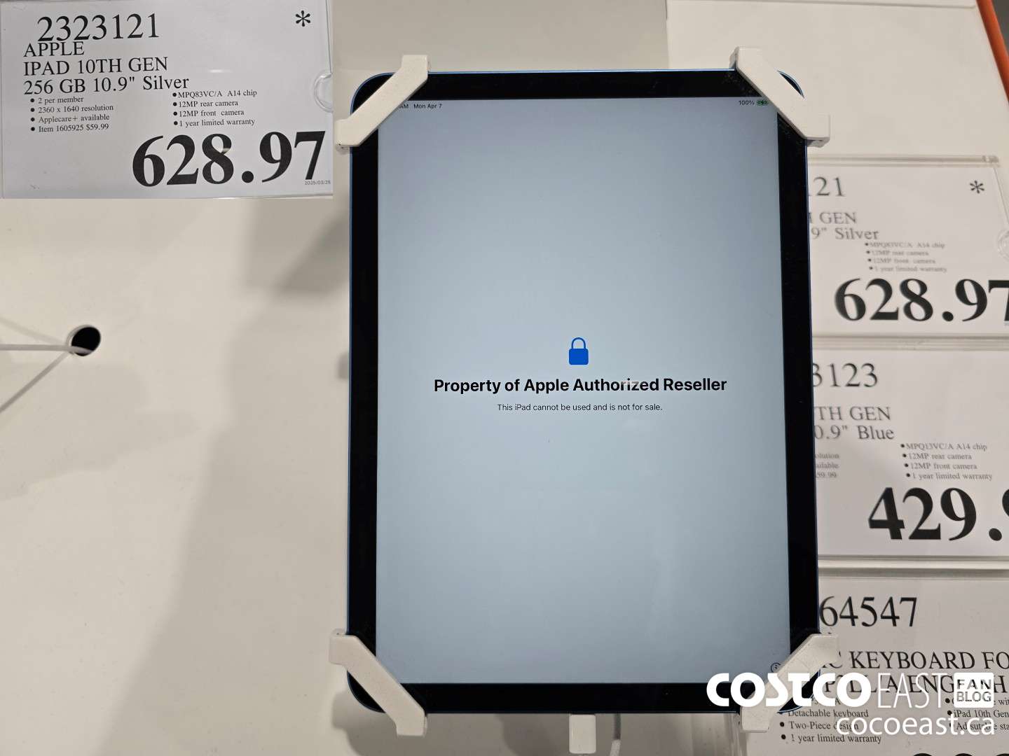 2323121 APPLE IPAD 10TH GEN 256GB 10.9