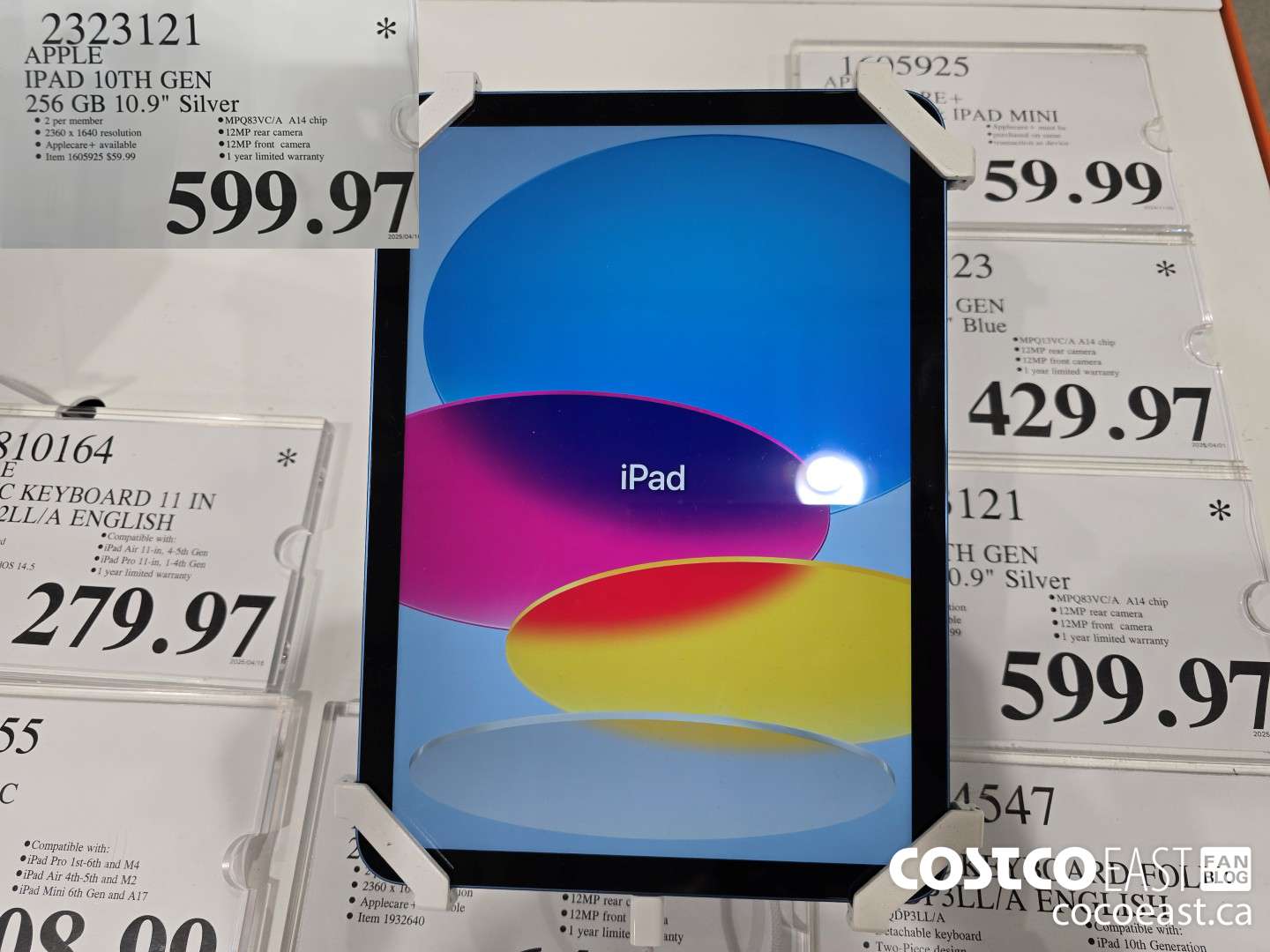 2323121 APPLE IPAD 10TH GEN 256GB 10.9