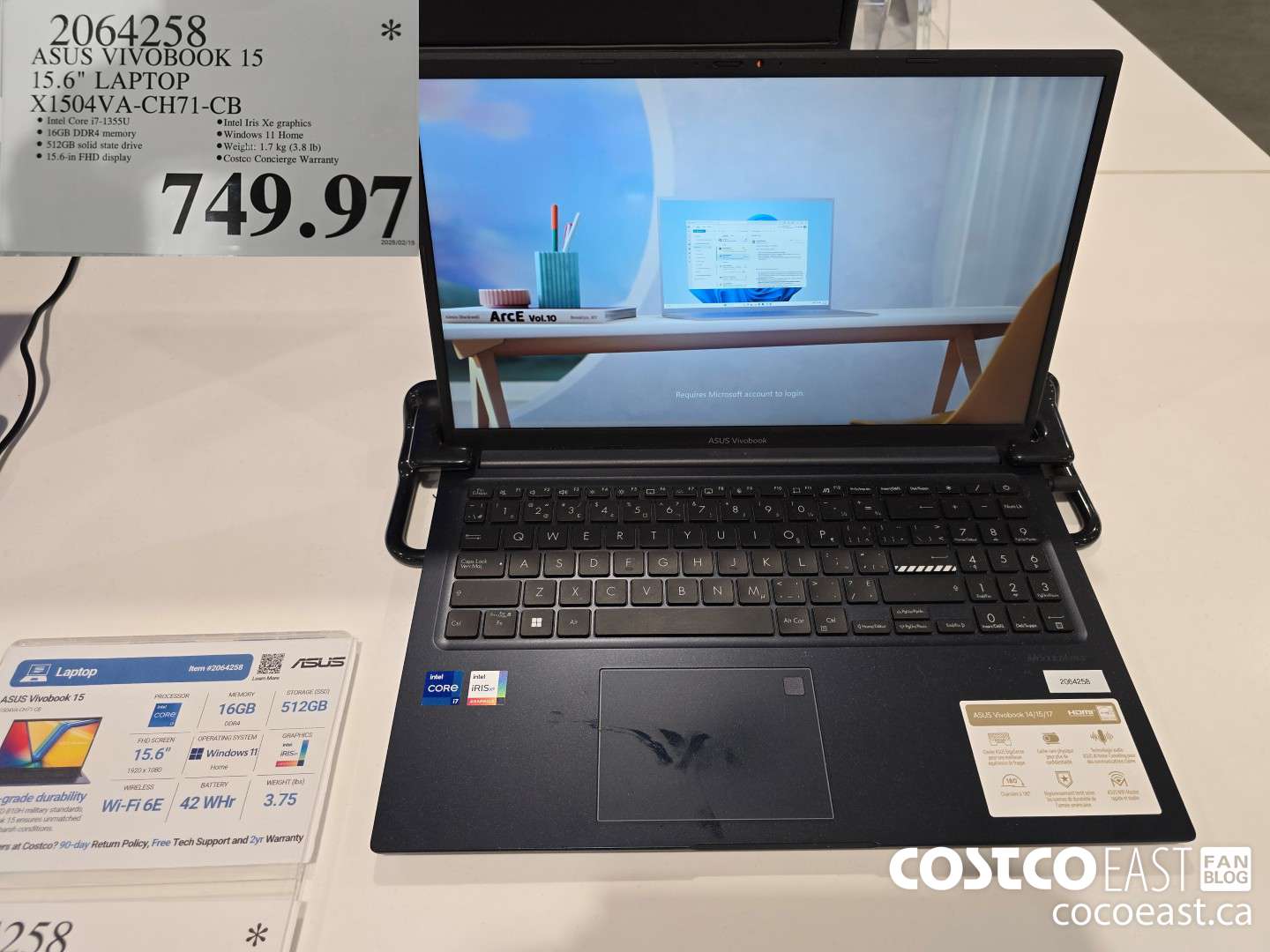 2064258 ASUS VIVOBOOK 15 15.6